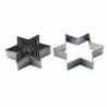 JUEGO CORTAPASTAS ESTRELLA ACERO INOX | 9 PIEZAS SURTIDAS
