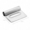 RASPADOR INOX CON AGARRE REDONDEADO 13X11CM
