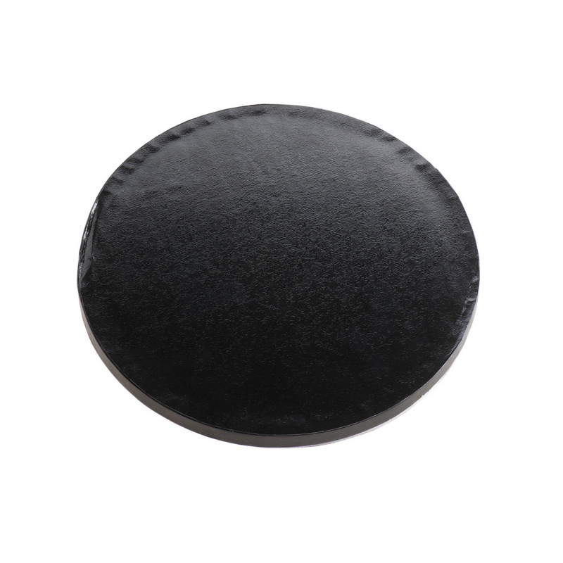 BASE DE TARTA REDONDA NEGRA D 35CM H1.2CM