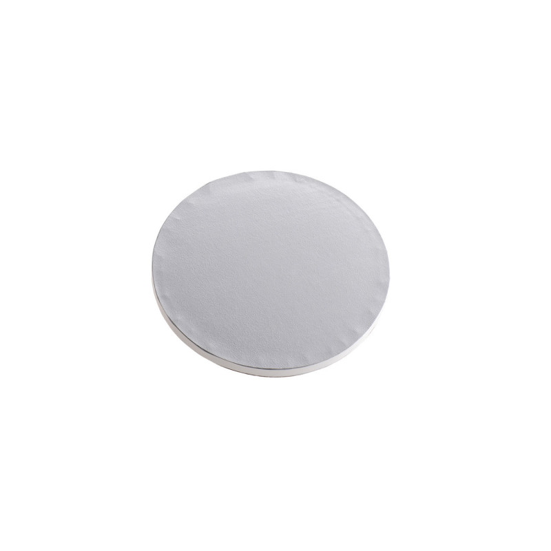 BASE DE TARTA REDONDA BLANCA D 25CM H1.2CM