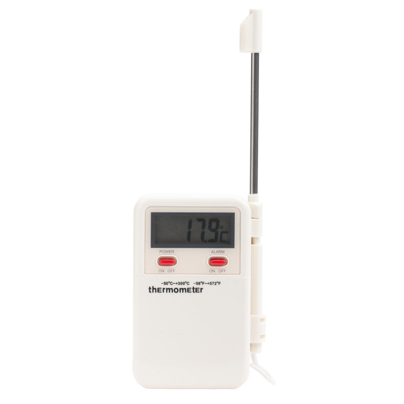 TERMÓMETRO DIGITAL CON ALARMA -50GC +300GC
