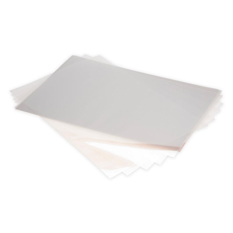 LÁMINAS DE ACETATO PET 60X40CM - 75u