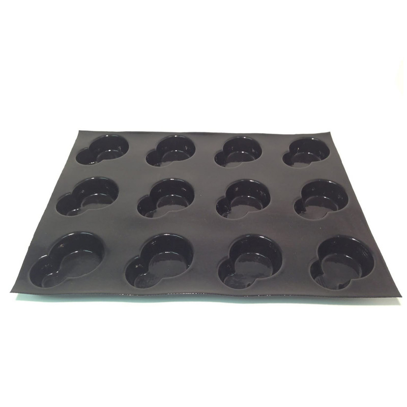 MOLDE FLEXIPAN 12 MINI GUITARRAS 85X62 H:25MM 30X40CM