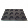 MOLDE FLEXIPAN 12 MINI GUITARRAS 85X62 H:25MM 30X40CM