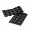 MOLDE SILICONA 15 FORMAS MINI-REDONDO D 40x20 MM