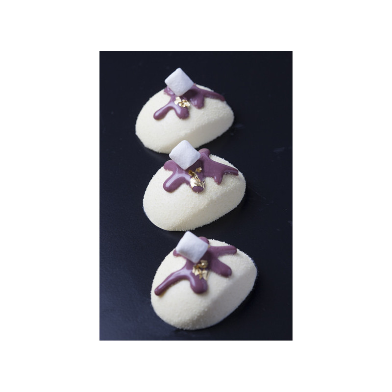 50 MOLDES COQUILLES FLEXIPAN 60X40