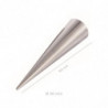 MOLDE CONO ACERO INOX D 40 X 160MM