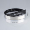 MOLDE ARO ACERO INOX D 14CM H 2,5CM