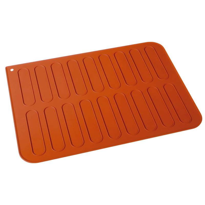 TAPETE SILICONA ECLAIR 30X40CM 18 PIEZAS  25X125MM