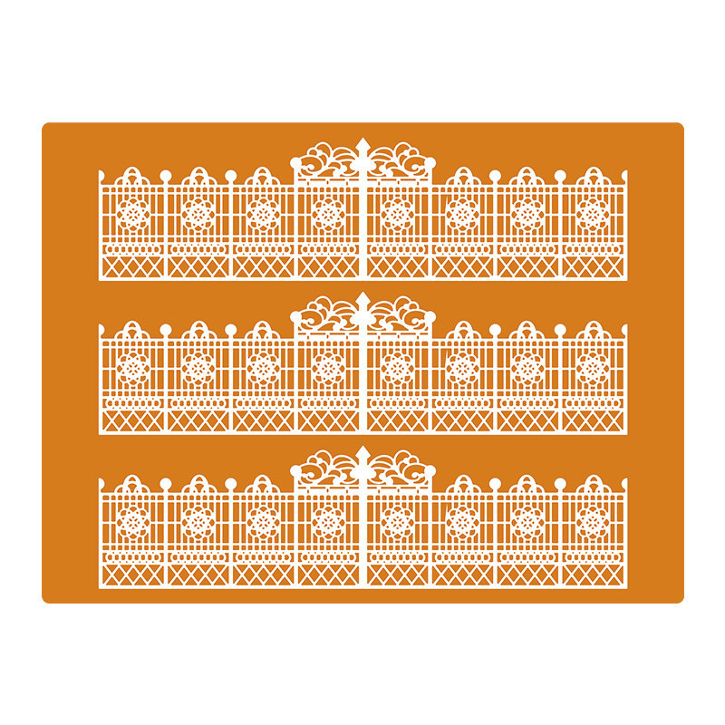 PLANTILLA PARA SWEET LACE CASTILLO 30X40CM.