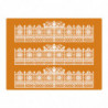 PLANTILLA PARA SWEET LACE CASTILLO 30X40CM.