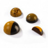 MOLDE POLICARBONATO CHOCOLATE MEDIA ESFERA 24 FORMAS D 30 MM