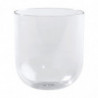 VASITO PLASTICO TRANSPARENTE JAPAN Ø 50 H54MM | CAP. 87ML