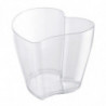 VASITO PLASTICO TRANSPARENTE HEART 73X64 H52MM | CAP. 100ML