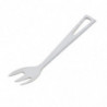 TENEDOR PLÁSTICO BLANCO 8,5CM