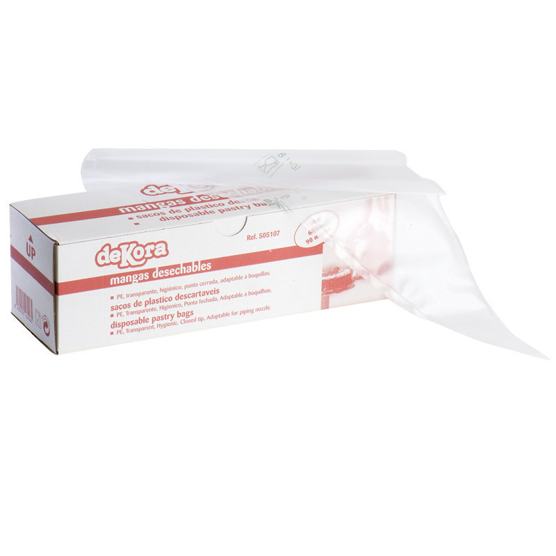 MANGAS DESECHABLES 65CM-90 MICRAS EN ROLLO