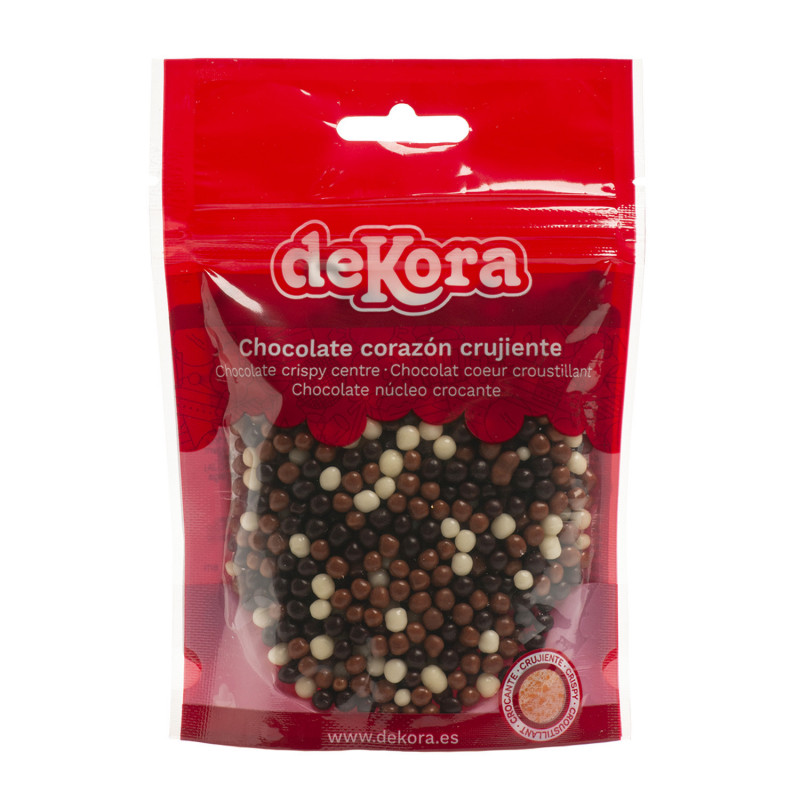 BLISTER MINI BOLITAS CRISPI CHOCOLATE SURTIDAS 70GR