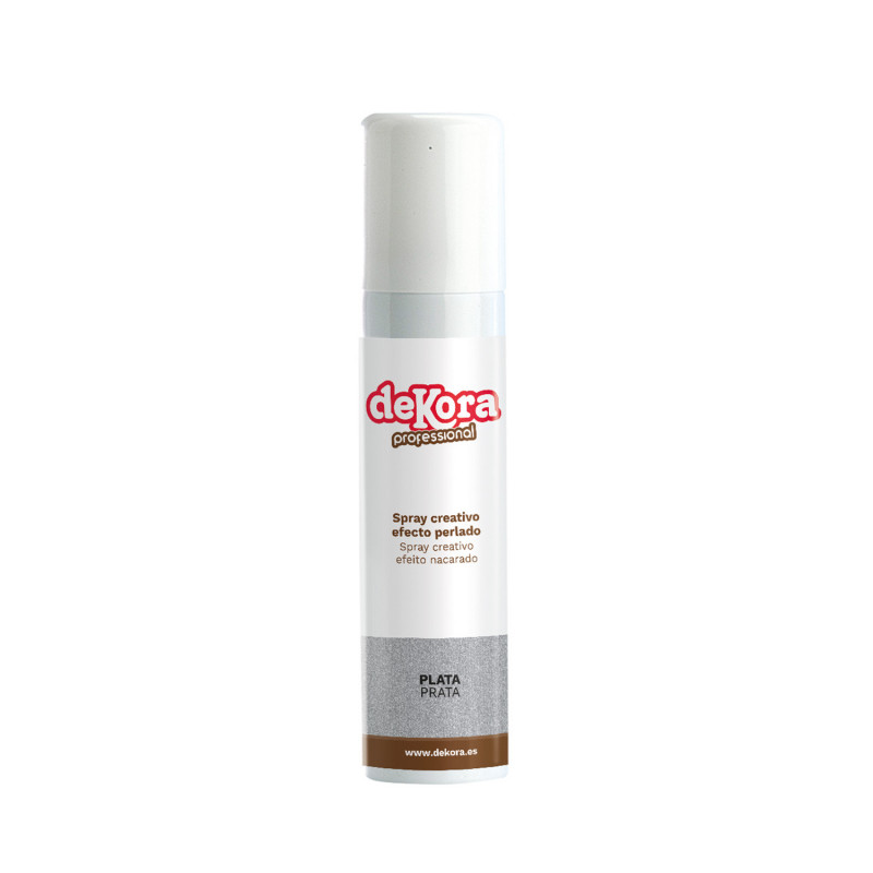 SPRAY PLATA EFECTO PERLADO 100ML SIN E171