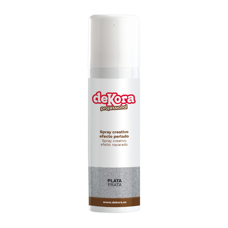 SPRAY PLATA EFECTO PERLADO 250ML SIN E171