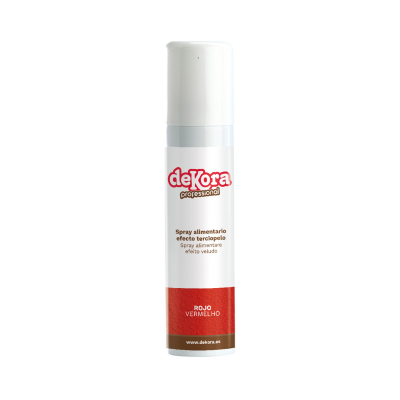 SPRAY ROJO EFECTO TERCIOPELO 100ML SIN E171