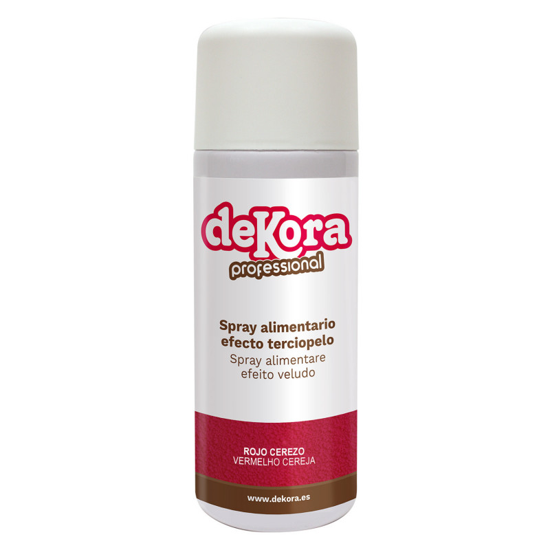 SPRAY ROJO CEREZO EFECTO TERCIOPELO 400 ML