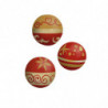 BOLAS CHOCOLATE BLANCO NAVIDAD SURTIDO D 27MM