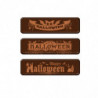 PLACA DE CHOCOLATE HALLOWEEN SURTIDO 55X15MM