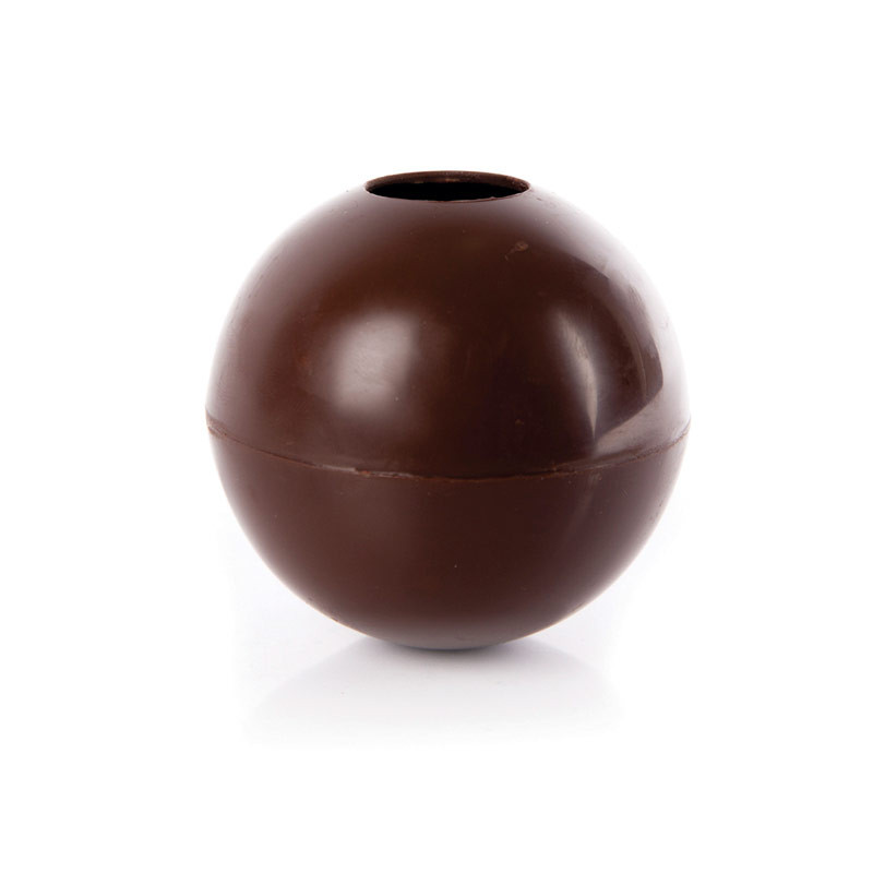 ESFERA CHOCOLATE NEGRO D 80MM H 75MM