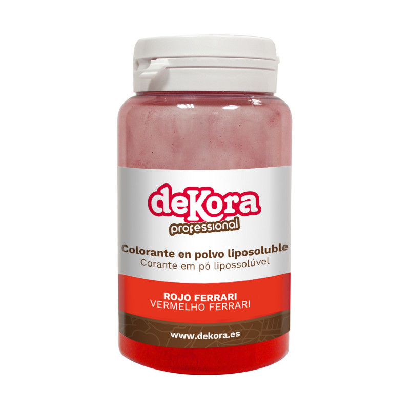 COLORANTE LIPOSOLUBLE EN POLVO ROJO FERRARI 25G