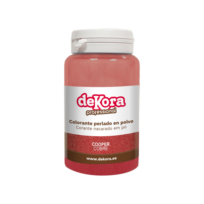COLORANTE POLVO LIPOSOLUBLE COBRE EFECTO PERLADO 25G