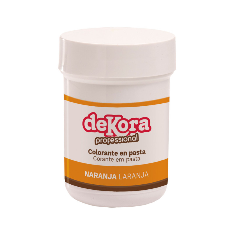 6 COLORANTE EN PASTA NARANJA 30G