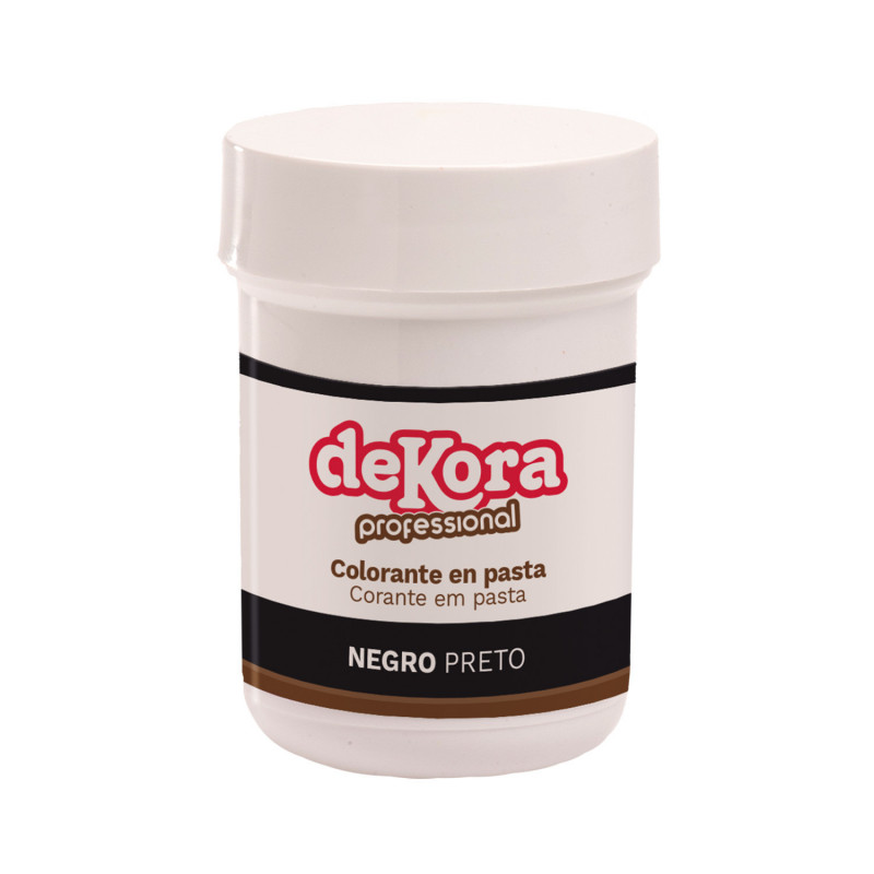 6 COLORANTE EN PASTA NEGRO 30G