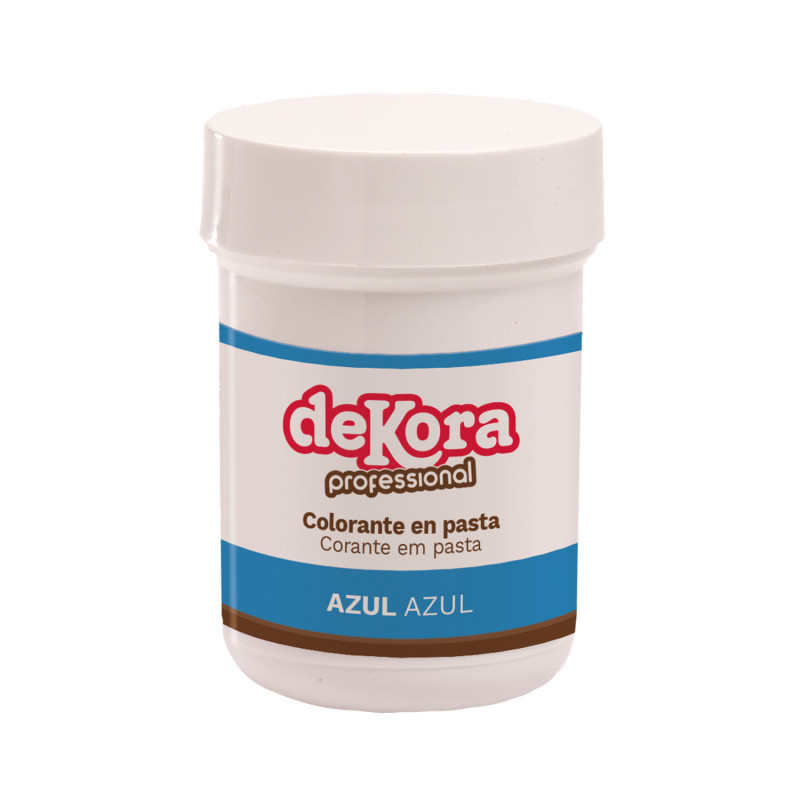 6 COLORANTE EN PASTA AZUL 30G