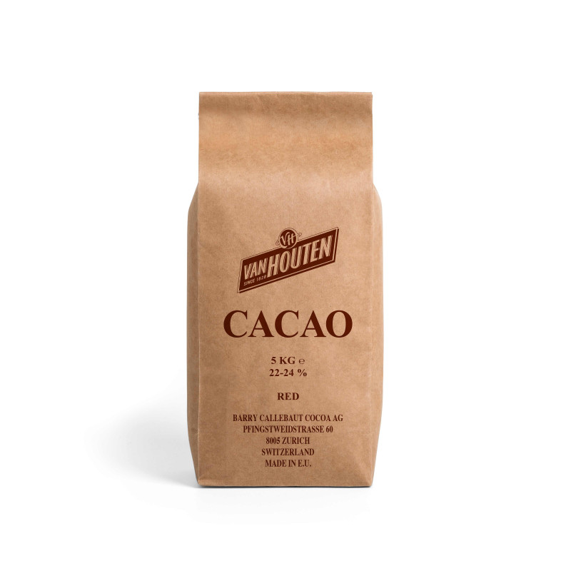CACAO POLVO 100% MARRON 22-24% VANH CAJA 4x5KG