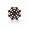 DECORACIÓN CHOCOLATE 2D TELARAÑA HALLOWEEN D 52MM