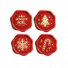 SURTIDO CHOCOLATE BLANCO JOYEUX NOËL D 34MM
