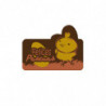 LETRERO CHOCOLATE FELICES PASCUAS 45X33MM