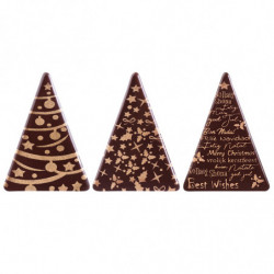 SURTIDO ARBOLES NAVIDAD DE CHOCOLATE 48MM