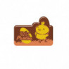 LETRERO CHOCOLATE FELIZ PÁSCOA 45X33MM