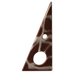 TRIANGULO CHOCOLATE NEGRO MARMOL