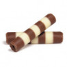 TUBITO DUO CHOCOLATE BLANCO/NEGRO L.40MM