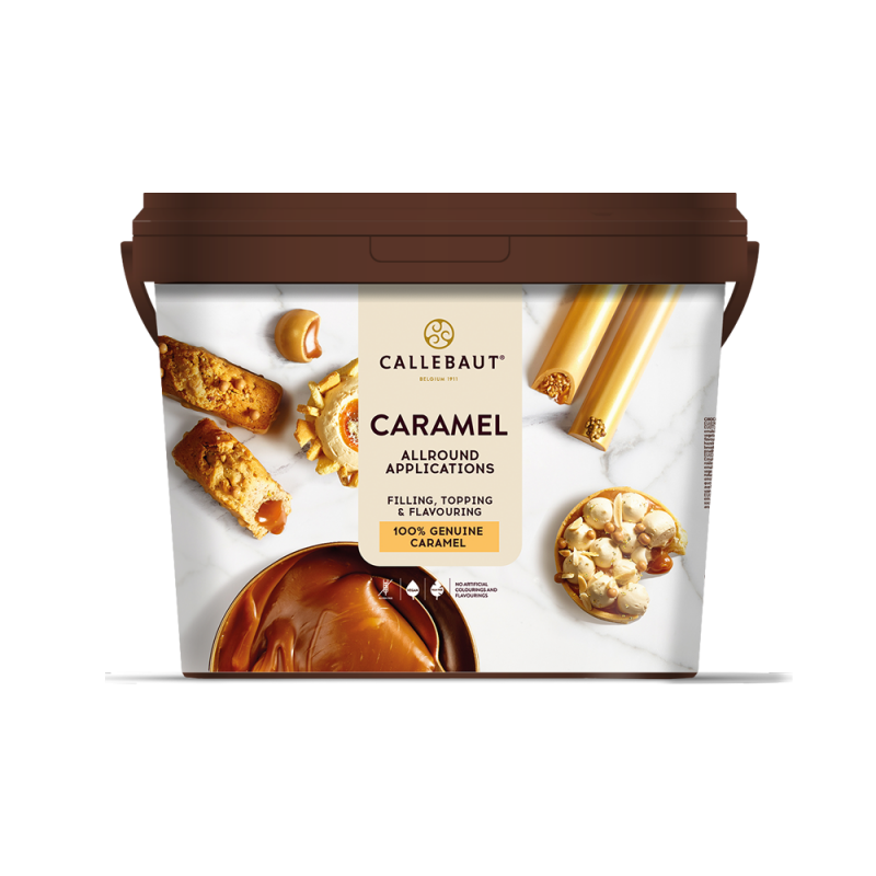 RELLENO CARAMELO CALLEBAUT, CUBO 5 KG