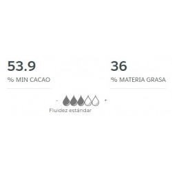 COB.NEGRA SIN AZUCAR 53.9% CALLEBAUT, CAJA 10 KG