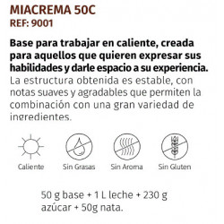 BASE MIACREMA 50C - ECCO - CAJA 10x1KG