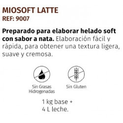 BASE MIOSOFT LATTE - ECCO - BOLSA 1KG
