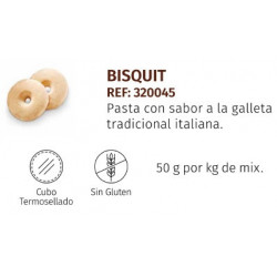 PASTA CREMA BISQUIT - ECCO - CUBO 3.5KG