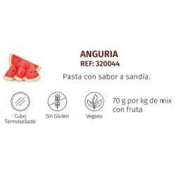 PASTA FRUTA SANDIA(ANGURIA) -ECCO- CUBO 3.5KG