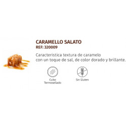 VARIEGATO CARAMELO SALATO - ECCO - CUBO 3.5KG