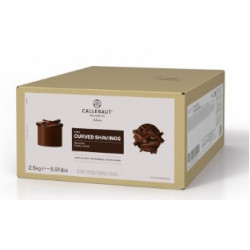 VIRUTAS CHOCO NEGRO CURVA CALLEBAUT,CAJA 2.5KG