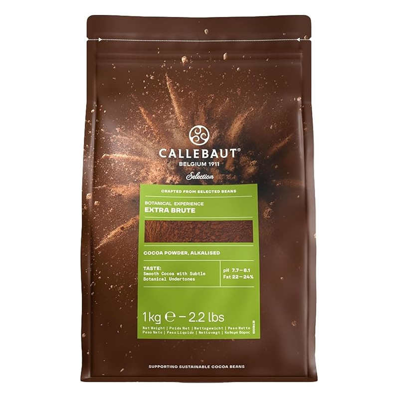 CACAO POLVO EXTRA BRUTTE 22-24% CALLEBAUT BOLSA 1 KG